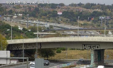 Corte total de la M-40 durante todo el fin de semana por obras de emergencia a la altura de Sanchinarro