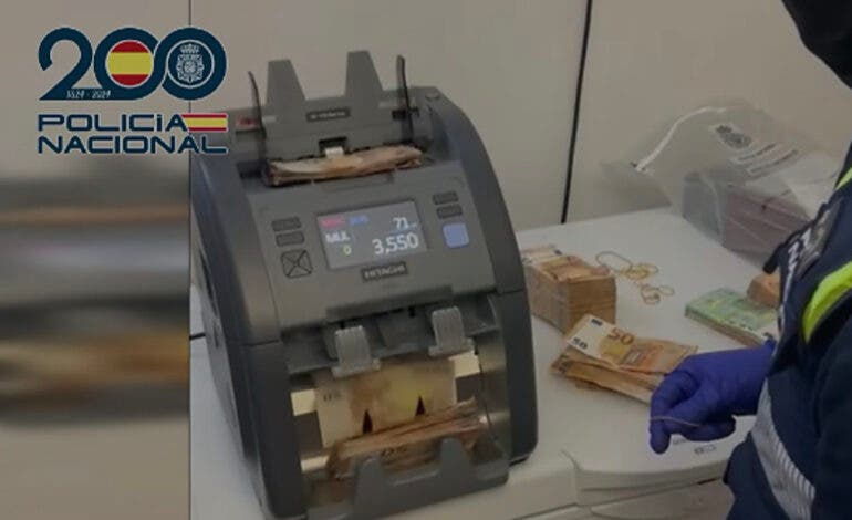 Desmantelada en Rivas una «entidad bancaria para el narco» con 16 detenidos y 500.000 euros intervenidos