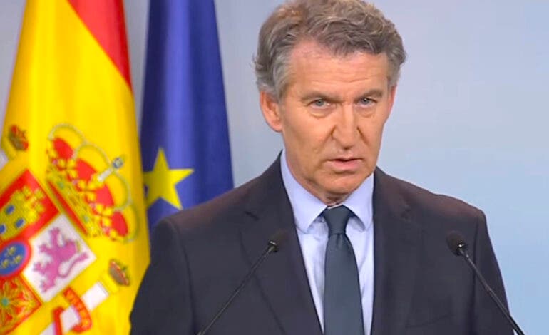 Feijóo convoca a los españoles a una concentración el domingo en Madrid contra la corrupción tras la entrada de Ábalos en prisión