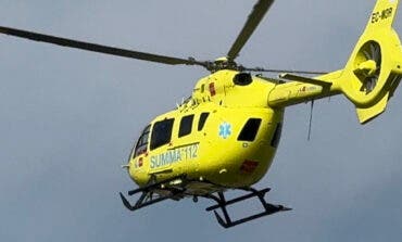 Herido grave un motorista de 24 años tras chocar contra una farola en la M-607 en Colmenar Viejo