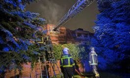 Muere un hombre de 96 años en el incendio de un chalet en Las Rozas