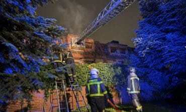 Muere un hombre de 96 años en el incendio de un chalet en Las Rozas