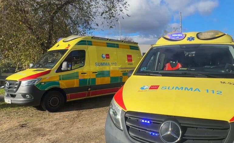 Muere una mujer y un hombre resulta muy grave tras un incendio en un parque en Alcalá de Henares