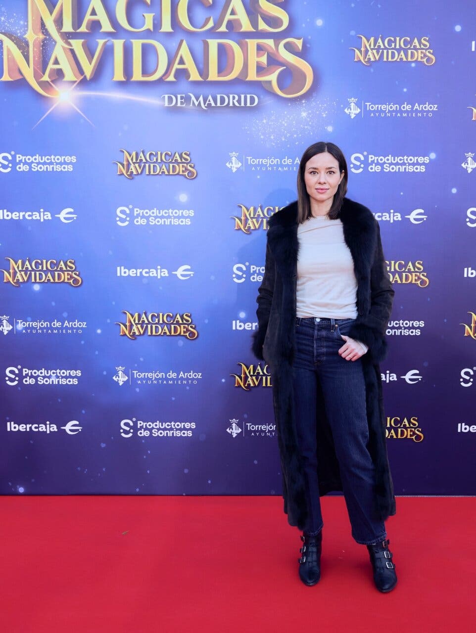 María Pombo en la inauguración de Mágicas Navidades en Torrejón de Ardoz