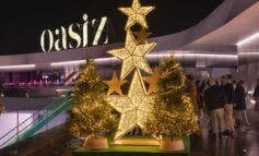 Oasiz Madrid en Torrejón estrena estas Navidades Xmas-Land con toboganes, nieve y encuentros con Papá Noel