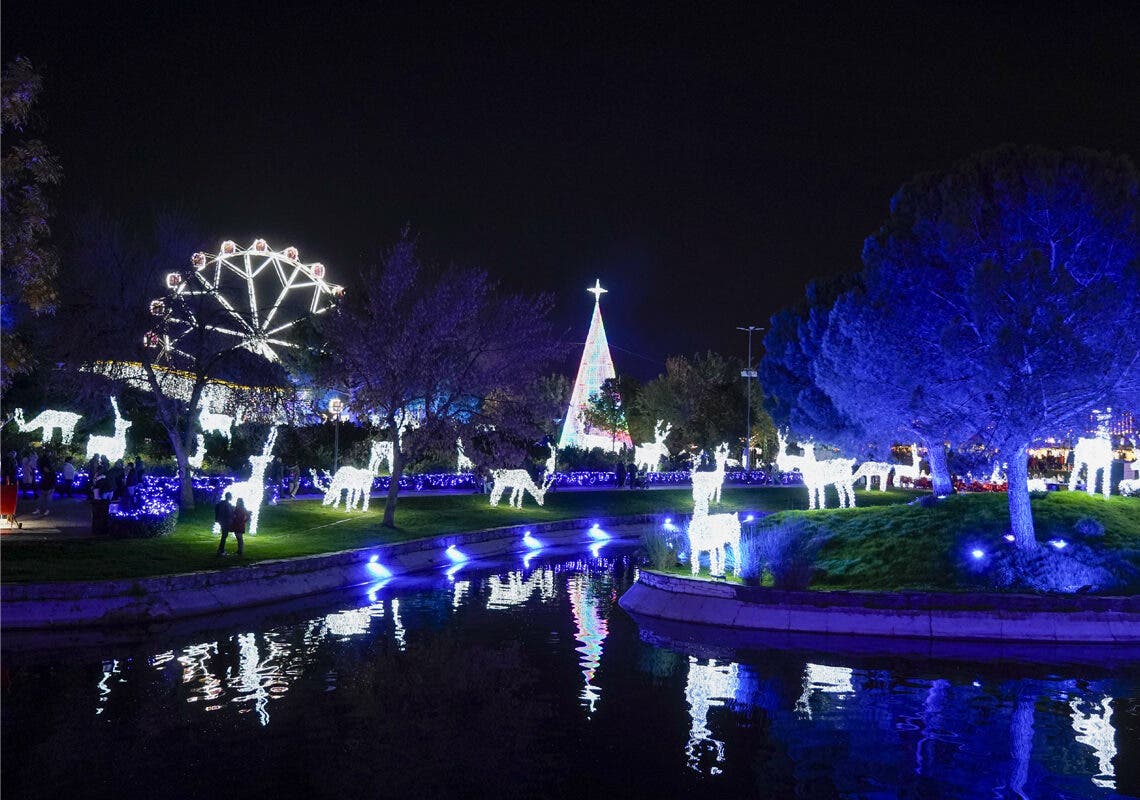 El Parque Mágicas Navidades de Torrejón no abrirá hoy por las condiciones meteorológicas
