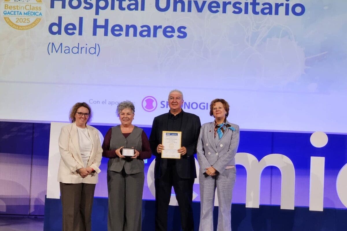 El Hospital del Henares, galardonado por la labor de su UCI en los premios BIC 2025