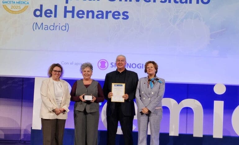 El Hospital del Henares, galardonado por la labor de su UCI en los premios BIC 2025