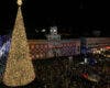 La Puerta del Sol estrena el espectacular videomapping navideño «La Fábrica de los Deseos»