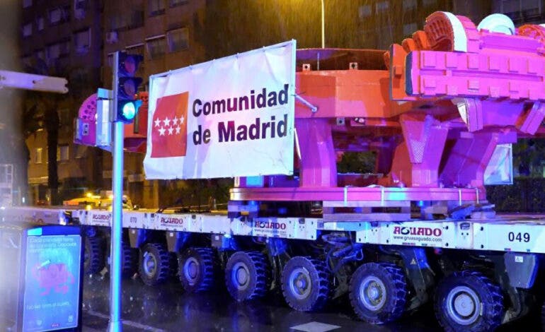 La tuneladora Mayrit llega a Madrid para avanzar en la ampliación de la Línea 11 de Metro