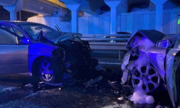 Tres heridos, uno grave, en la M-607 en un accidente provocado por un coche que circulaba en sentido contrario