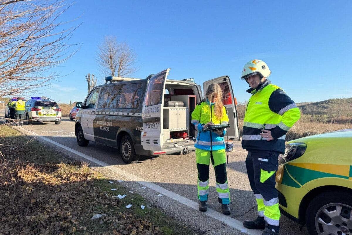 Muere un motorista de 30 años tras sufrir un accidente en la M-113 en Fresno de Torote