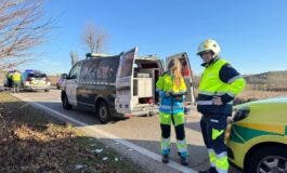 Muere un motorista de 30 años tras sufrir un accidente en la M-113 en Fresno de Torote