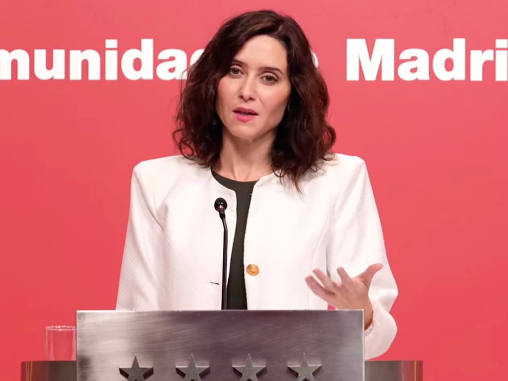 Ayuso presume de gestión y asegura haber cumplido ya el 97 % de su programa electoral