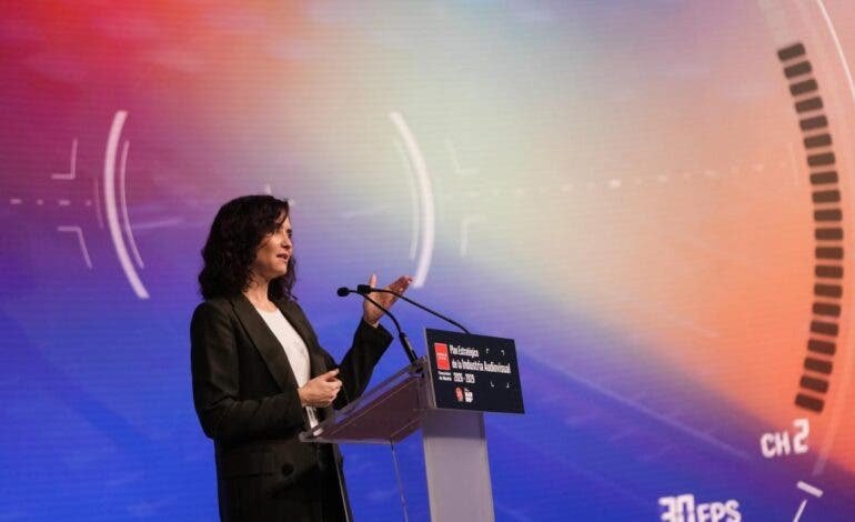 Ayuso presenta un plan de 40 millones para consolidar a Madrid como capital global del audiovisual