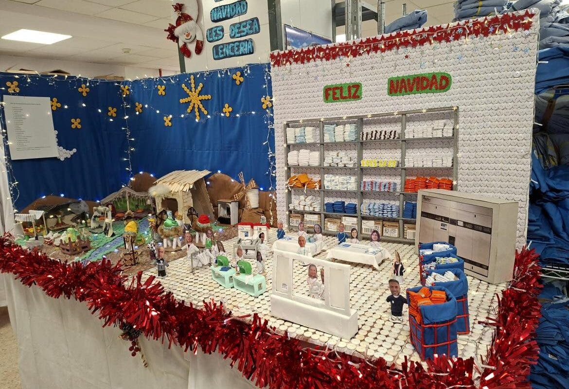 El Hospital Príncipe de Asturias de Alcalá de Henares gana el concurso de belenes sanitarios de la Comunidad de Madrid