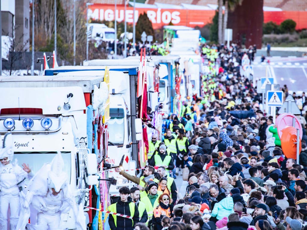 La Cabalgata de Reyes de Rivas se transforma en un gran desfile de cine con 14 carrozas diseñadas por las ampas