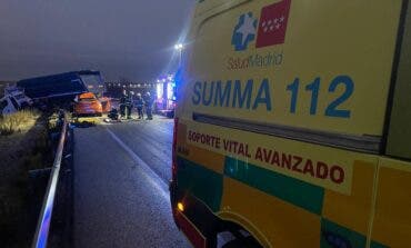 Muere un conductor de 51 años en un choque frontal en la M-100 en Daganzo de Arriba