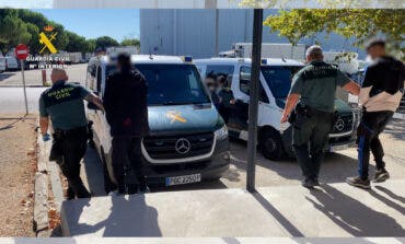 12 detenidos por robar la mercancía de camiones en Guadalajara, Madrid y Toledo