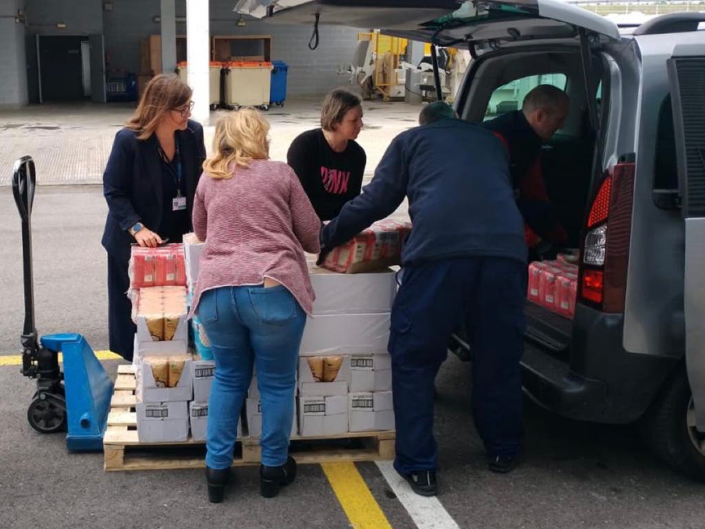 La Comunidad de Madrid dona los excedentes alimentarios de sus hospitales a la Fundación Banco de Alimentos de Madrid