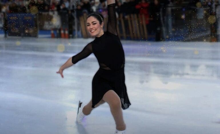 Las Mágicas Navidades de Torrejón estrenan cada domingo un espectáculo profesional de patinaje sobre hielo
