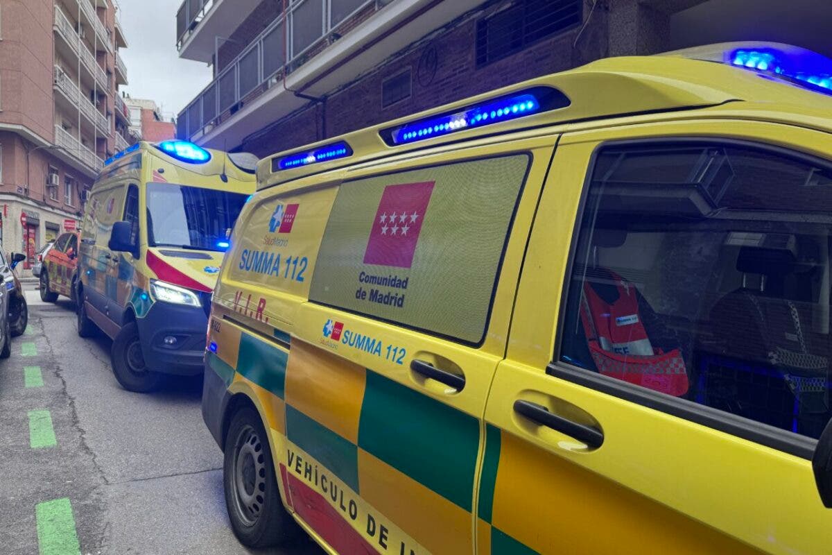 Herido grave un trabajador tras caer desde 15 metros mientras instalaba paneles solares en Madrid