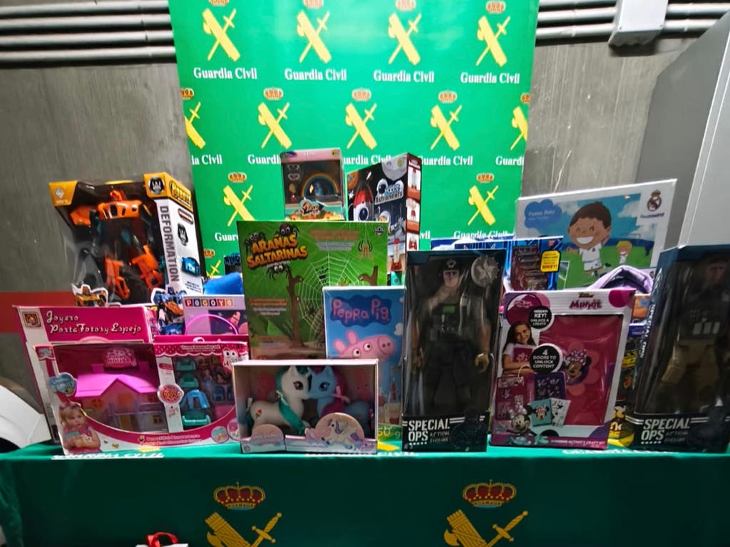 Localizan en Alovera 220 juguetes robados en Borox y detienen a un hombre por receptación