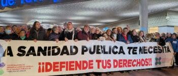 Una protesta ante el Hospital de Torrejón pide revocar la concesión a Ribera y una gestión 100 % pública
