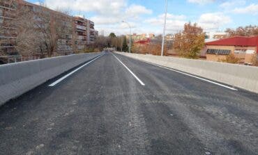 Reabre el puente de Daganzo en Alcalá de Henares con la pasarela peatonal aún sin terminar