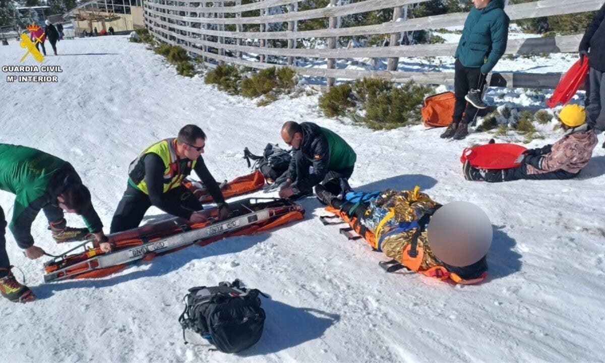 La Guardia Civil rescata a nueve personas en La Pedriza, Cercedilla y Navacerrada en dos días