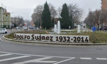 Podemos pide retirar el nombre de Adolfo Suárez de una glorieta en Alcalá de Henares