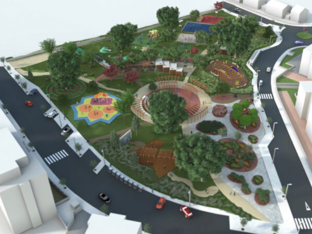 Rivas invertirá 2,4 millones en un nuevo gran parque con agua, deporte y energía solar