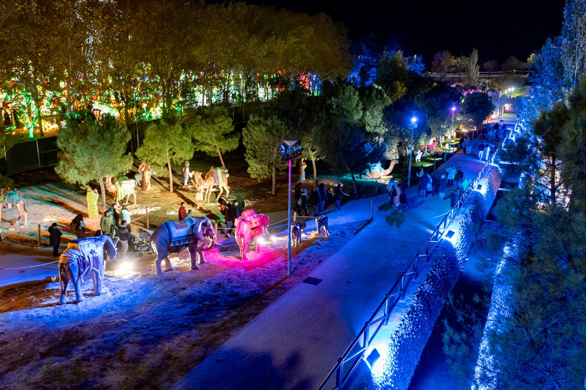 Vuelve a Torrejón el belén a escala real más grande de España en las Mágicas Navidades