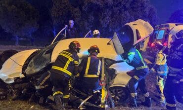 Un herido grave en accidente entre un autobús y un turismo en Pozuelo de Alarcón