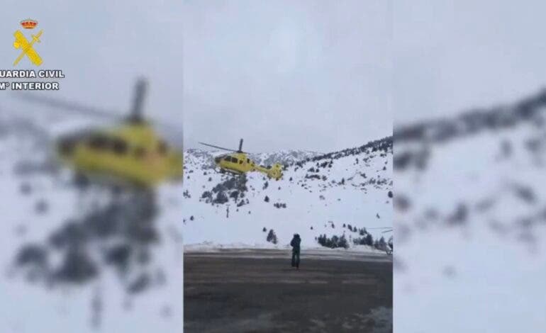En estado crítico un joven de Guadalajara tras ser arrollado por un alud que deja un esquiador muerto en el Pirineo aragonés