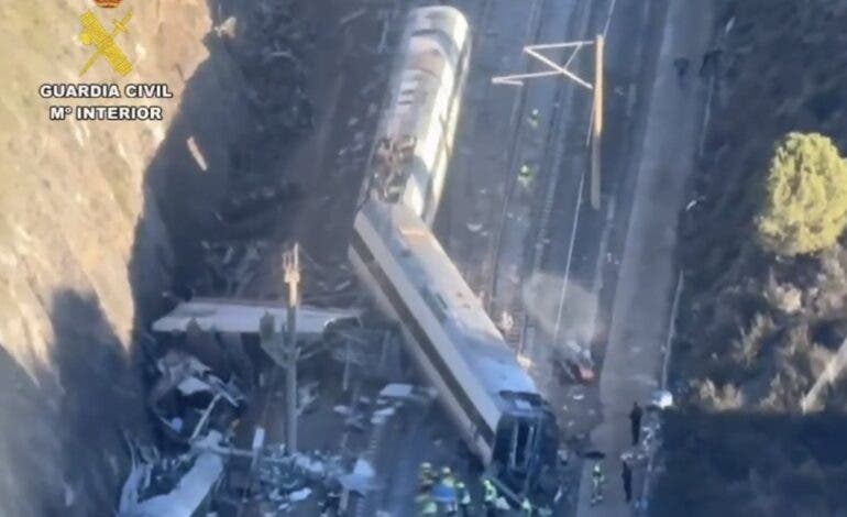 Ascienden a 41 los fallecidos en el accidente ferroviario de Adamuz