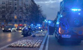 Herida grave una motorista de 49 años tras chocar contra una isleta en Manuel Becerra