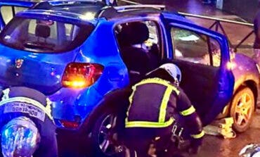 Un conductor huye tras chocar con otro coche y dejar a una persona atrapada en Torrejón de Ardoz