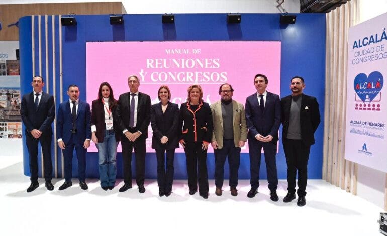 Alcalá de Henares presume de Patrimonio Mundial en FITUR y avanza un 2026 «decisivo» para el turismo de congresos