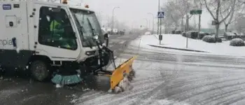 Activado el aviso amarillo por nieve en el Corredor del Henares y la zona Metropolitana de Madrid para este lunes