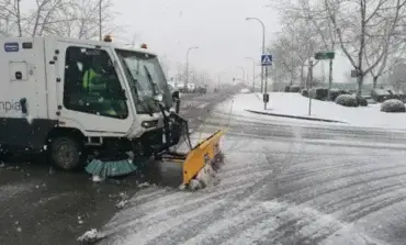 Activado el aviso amarillo por nieve en el Corredor del Henares y la zona Metropolitana de Madrid para este lunes