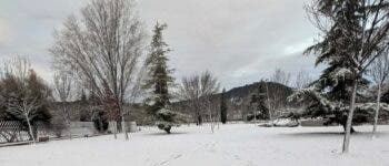 Aviso amarillo por nieve y viento este miércoles en el Corredor del Henares