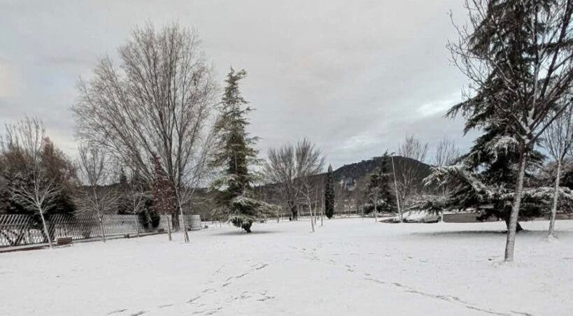 Aviso amarillo por nieve y viento este miércoles en el Corredor del Henares