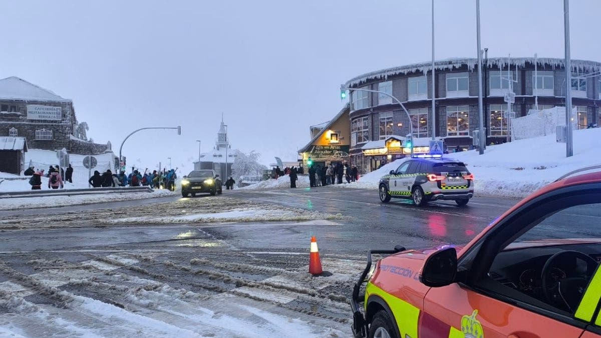 Aviso amarillo por rachas de viento de hasta 80 km/h este domingo por la tarde en la Sierra de Madrid