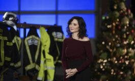 Ayuso eligió el Parque de Bomberos de Alcalá de Henares para despedir el año