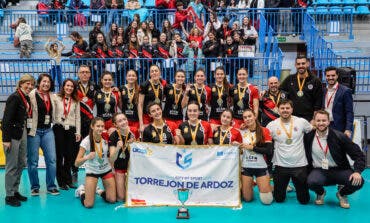 El Club Voleibol Torrejón se proclama subcampeón de la Copa Princesa