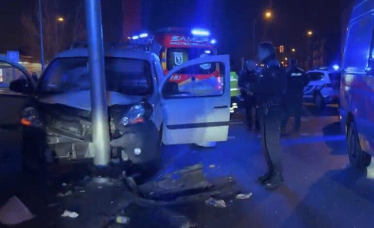 Detenido un conductor ebrio por atropellar a un padre y a su hijo en Villaverde y dejarlos graves