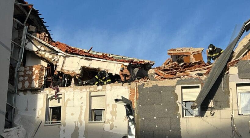 Muere una mujer mayor y nueve personas resultan heridas en una explosión de gas en Carabanchel