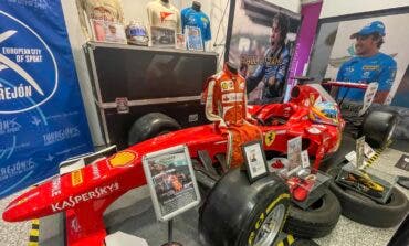 Un Ferrari de F1, el mono de Alonso y la camiseta de Bolt... Torrejón acoge la exposición gratuita «Leyendas del Deporte»