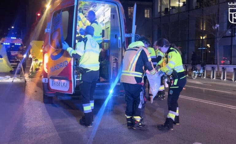 Herido grave un hombre de 65 años tras ser atropellado fuera de un paso de peatones en Chamberí